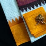 Aadhavu Purple and Yellow