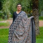 Siyara Black Printed